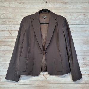Talbott Womens brown blazer